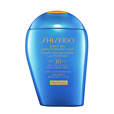 SHISEIDO, SUN AGING PROTECTION LOTION WET FORCE SPF30