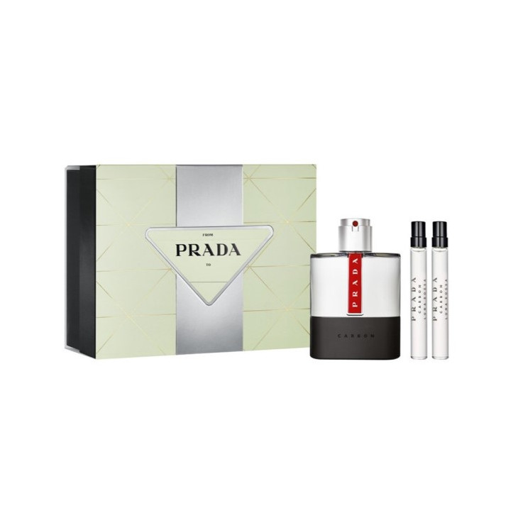 PRADA,LUNA ROSSA CARBON EDT SET