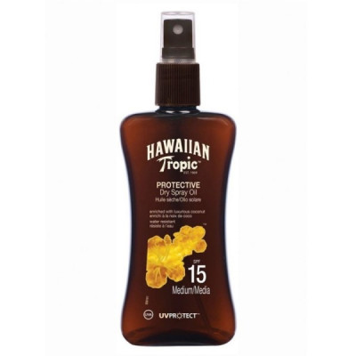 HAWAIIAN TROPIC, PROTECTIVE Dry Oil Spray SPF15