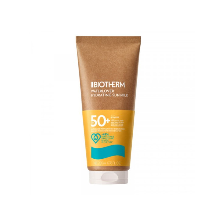 BIOTHERM, WATERLOVER HYDRATING SUN MILK SPF50