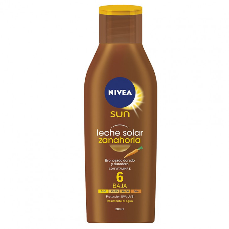 NIVEA, LECHE SOLAR ZANAHORIA SPF6