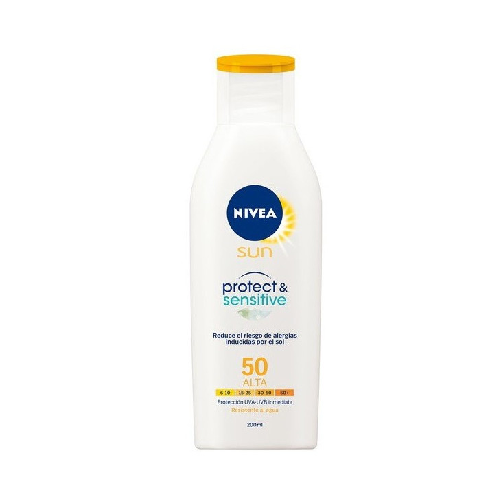 NIVEA, LECHE SOLAR SENSITIVE ADULTOS SPF50