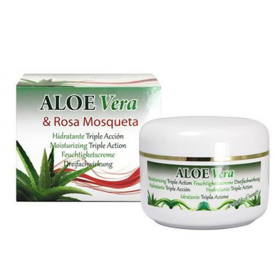 Riu Aloe Vera y Aceite Rosa Mosqueta Hidratante Triple Acción