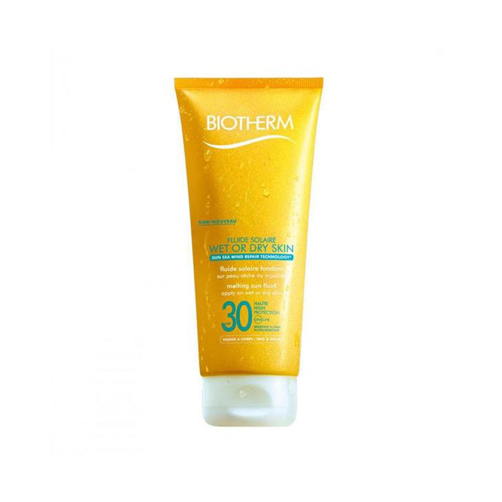 BIOTHERM, FLUID SOLAIRE WET OR DRY SPF30
