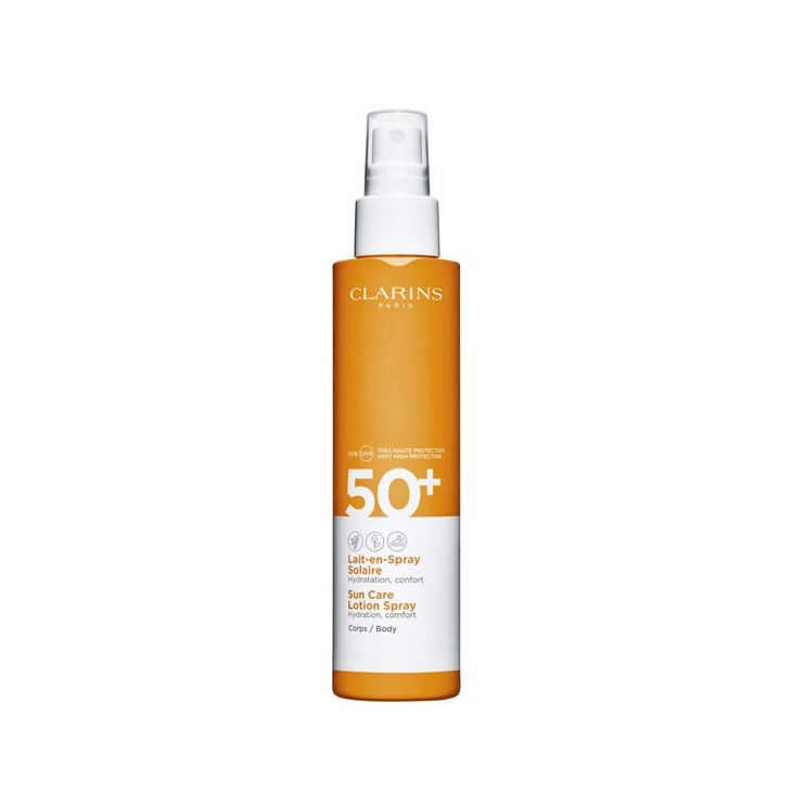 CLARINS, LAIT-EN-SPRAY SOLAIRE CORPS SPF 50