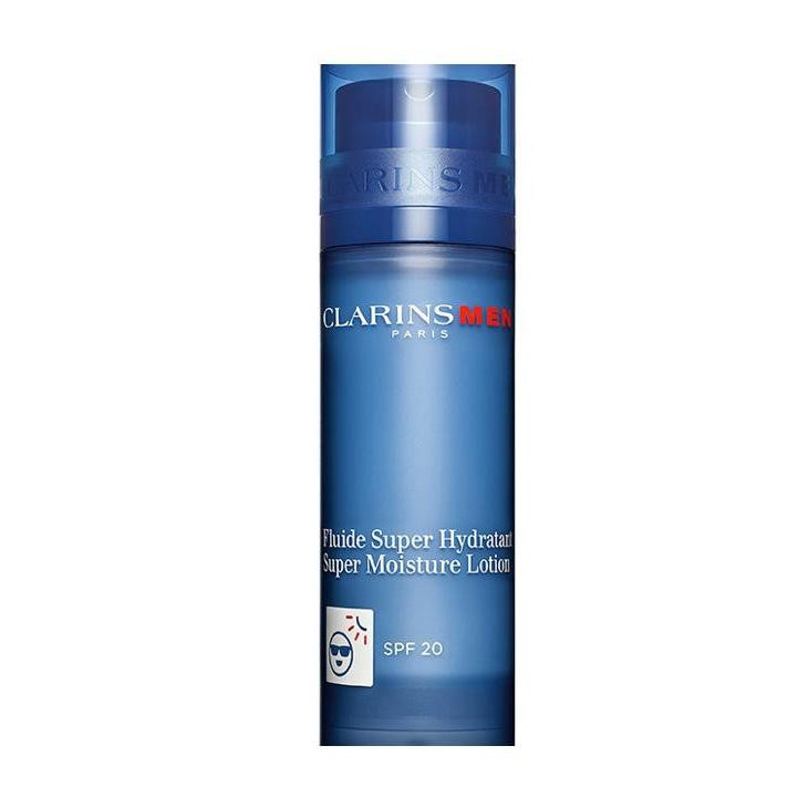 CLARINS MEN, FLUIDE SUPER HYDRATANT SPF 20