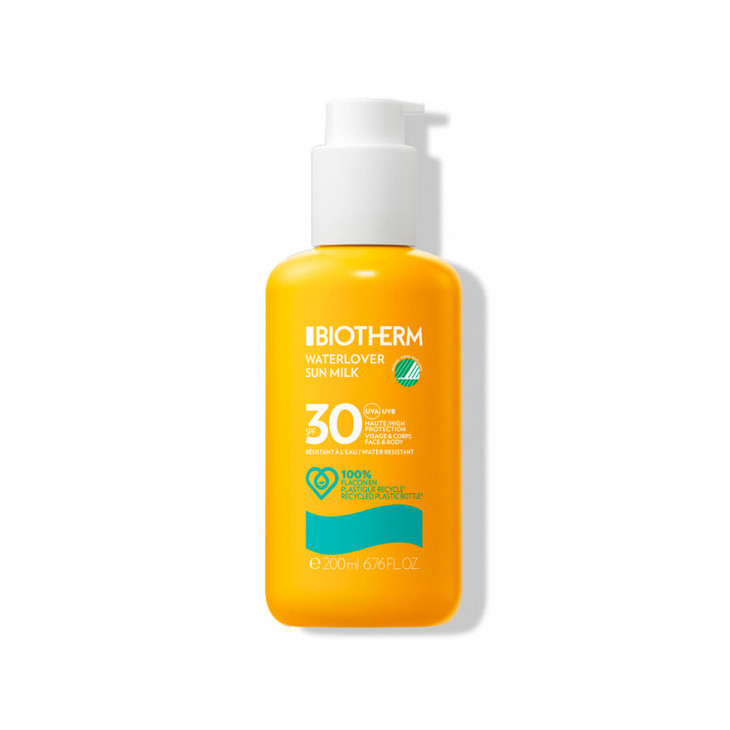 BIOTHERM, WATERLOVER SUN MILK FACE AND BODY SPF30