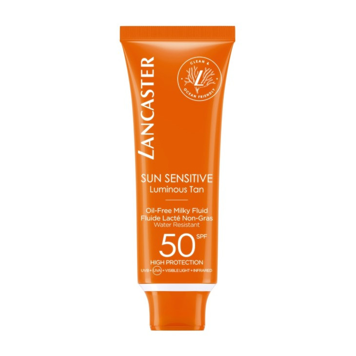 LANCASTER,SUN SENSITIVE OIL FREE MILKY FLUID SPF50