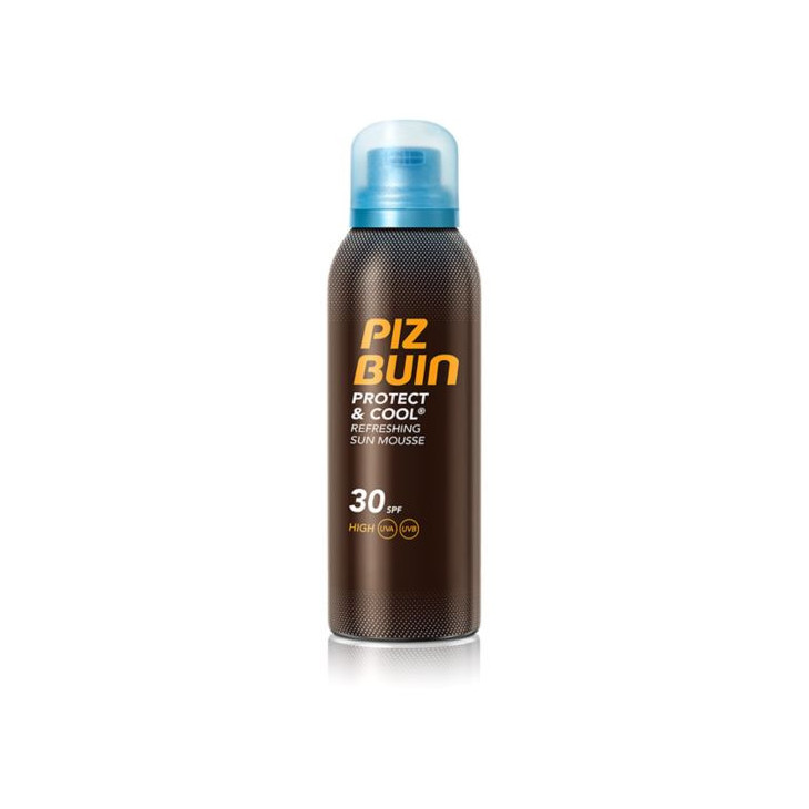 PIZ BUIN, PROTECT & COOL REFRESHING SUN MOUSSE SPF30