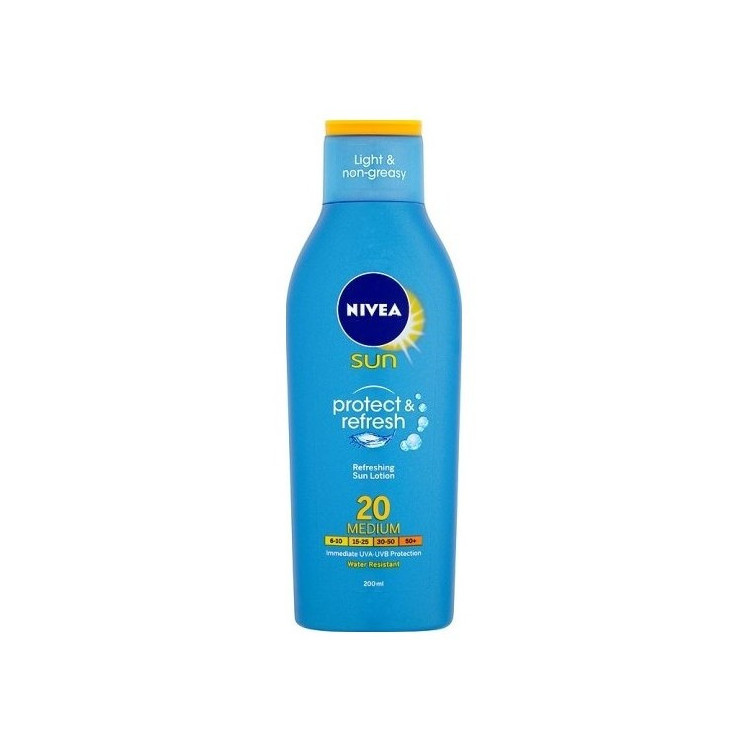 NIVEA, LECHE SOLAR PROTEGE & REFRESCA SPF20