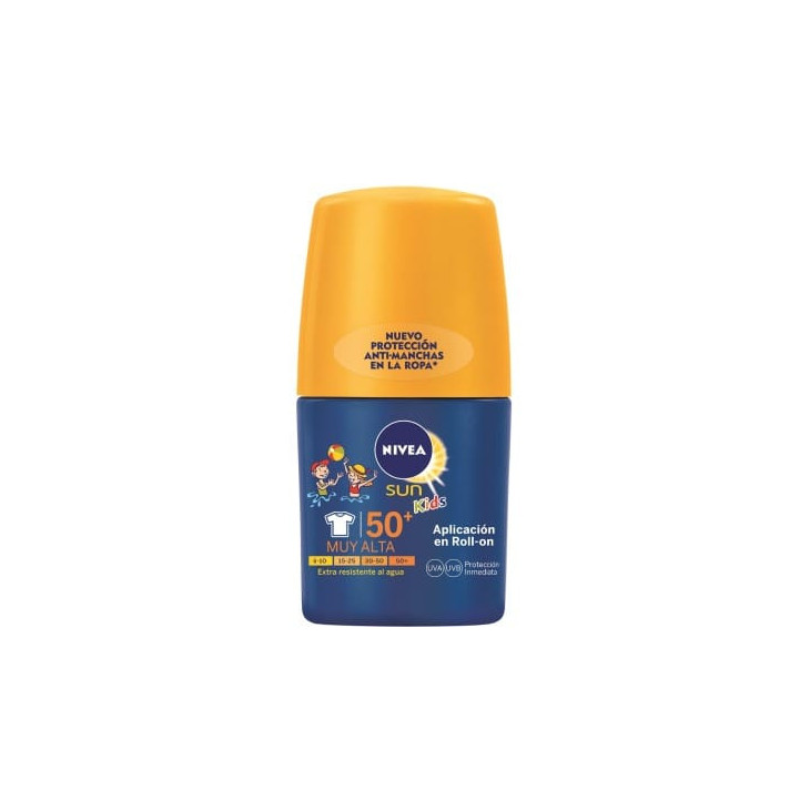 NIVEA, ROLL-ON NIÑOS SPF50+