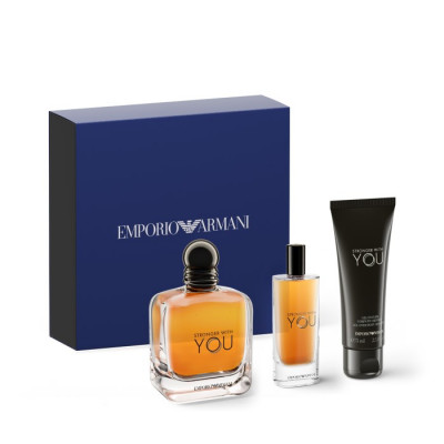 ARMANI,STRONGER WITH YOU EDT SET
