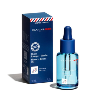 CLARINS MEN,SHAVE AND BEARD OIL