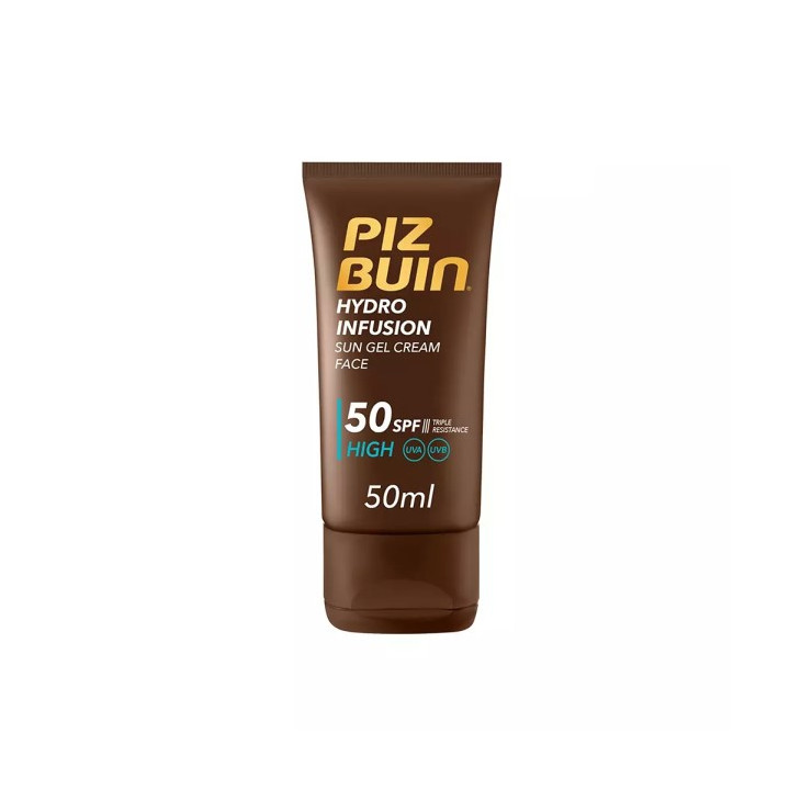 PIZ BUIN,HYDRO INFUSION SUN GEL CREAM FACE SPF50