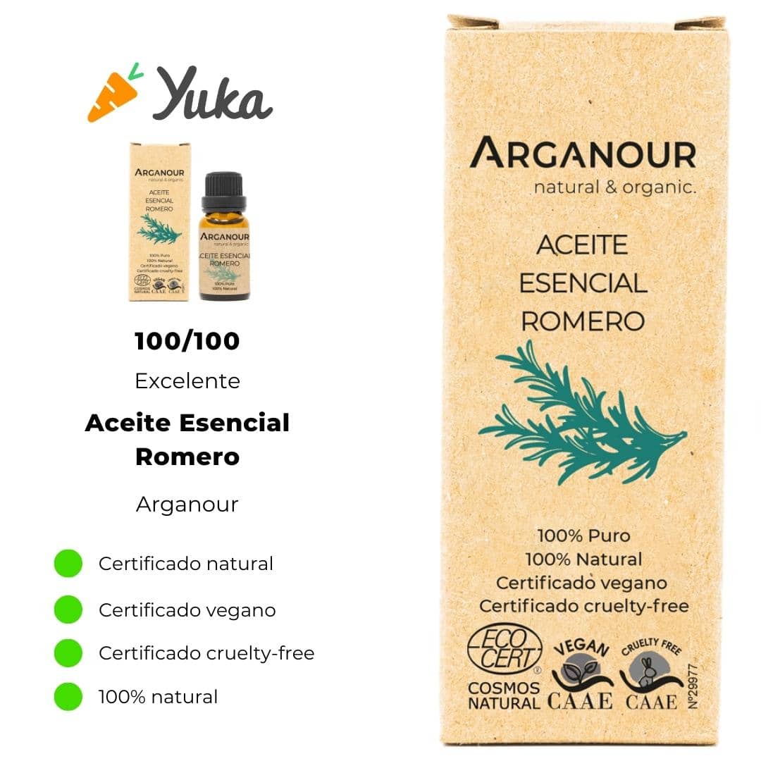 Aceite Esencial De Romero ARGANOUR Aceite con múltiples propiedades precio